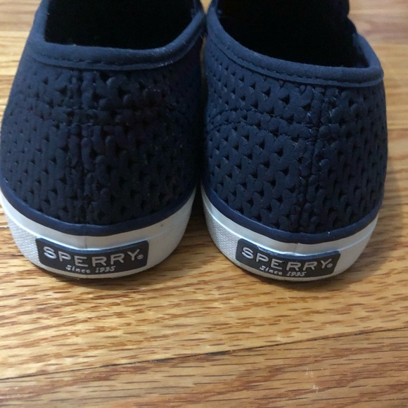 Sperry Top-Sider Slip On Navy Blue Size 6.5 Sneakers - Picture 4 of 5
